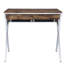 Bureau rustique avec plateau et pieds en chêne vieilli pour un look élégant