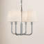 Lustre classique à 4 lumières avec abat-jour Tindra-66310518