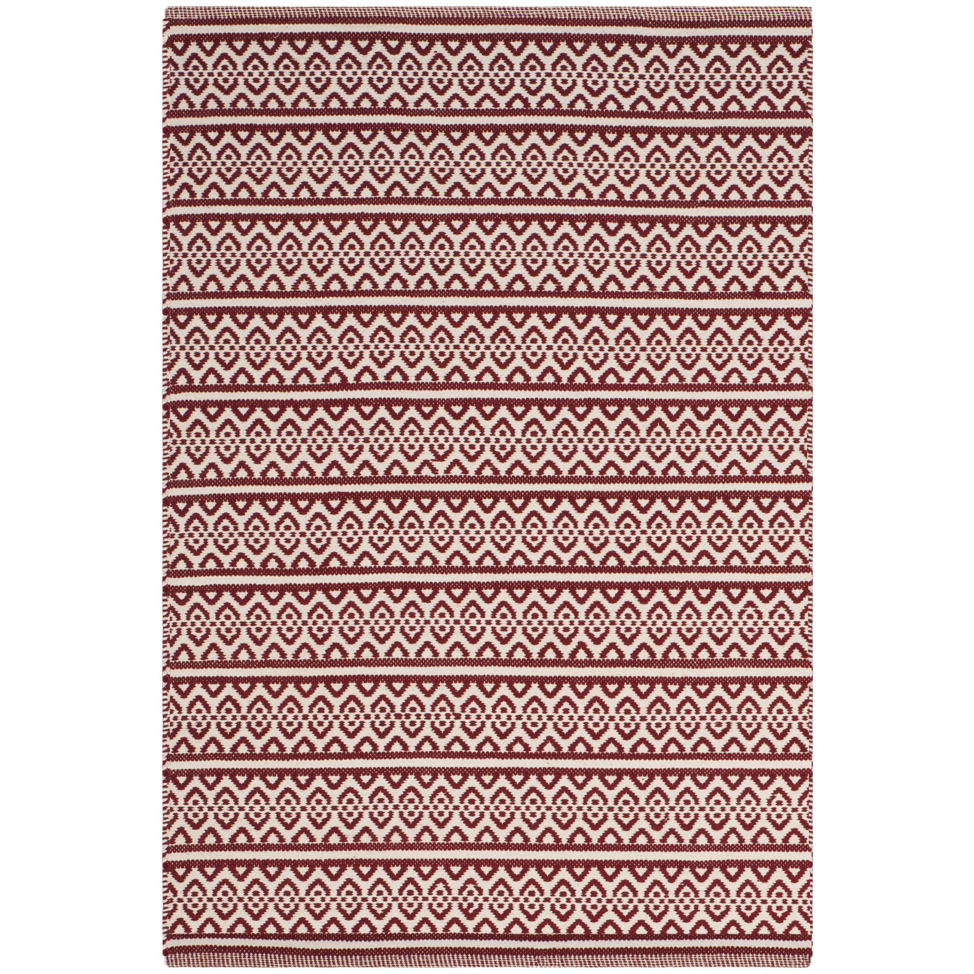 Dakota Fields Bester Flatweave Cotton Southwestern Rug & Reviews | Wayfair