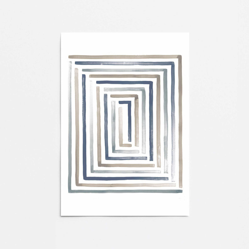 Linear Visions II, Papier, H 24 po x l 18 po