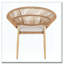 Chaise de salle à manger d'extérieur en osier de style papasan-1767602671