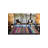 Multi Color Straight Striped Pattern Woven Base Machine Washable Area Rug-873837541
