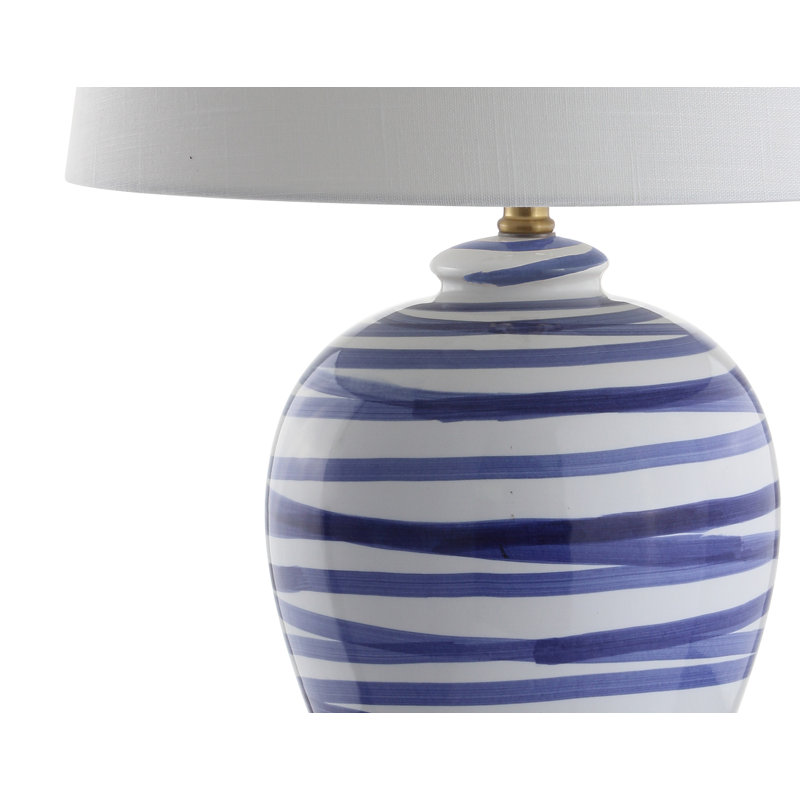 Kater Table Lamp, Blue/White