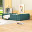 Lit plateforme double tapissier avec lattes robustes-129593283