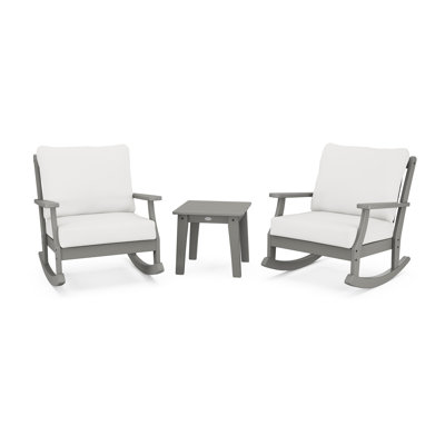 Ensemble de chaises berçantes 3 pièces Braxton