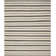 Sagaponeck Wool Striped Area Rug in Cinder/Cream