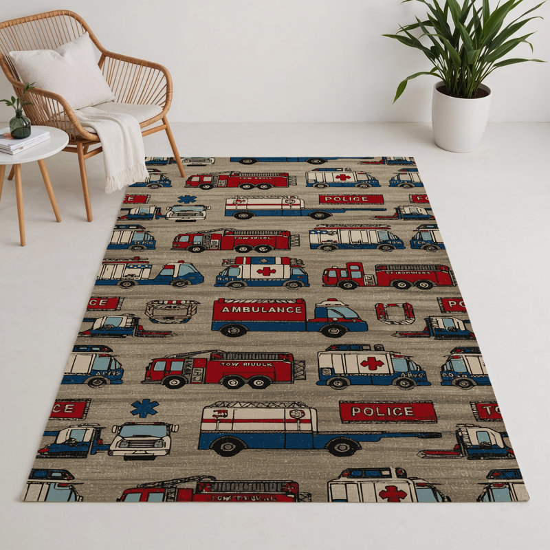 Tapis intérieur et extérieur gris Transport, Rectangle 9 pi x 12 pi
