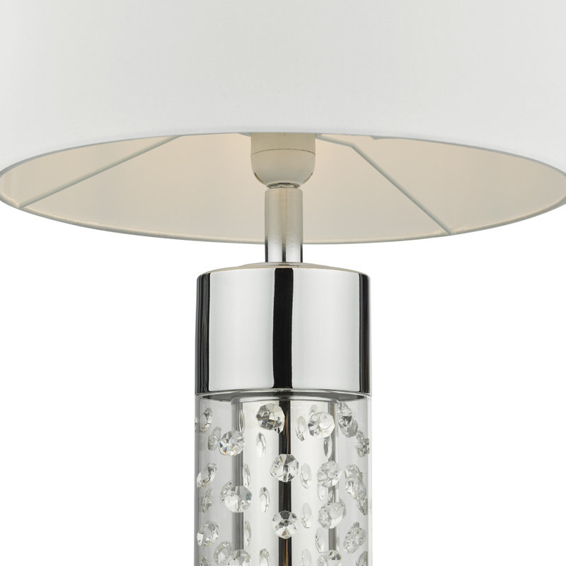 Aguilar-Ninapaytan Glass Novelty Lamp, White