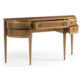 Sundial Demilune Console Table
