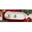 Christmas Tree POLKA DOT OVAL CHIP N DIP 13"