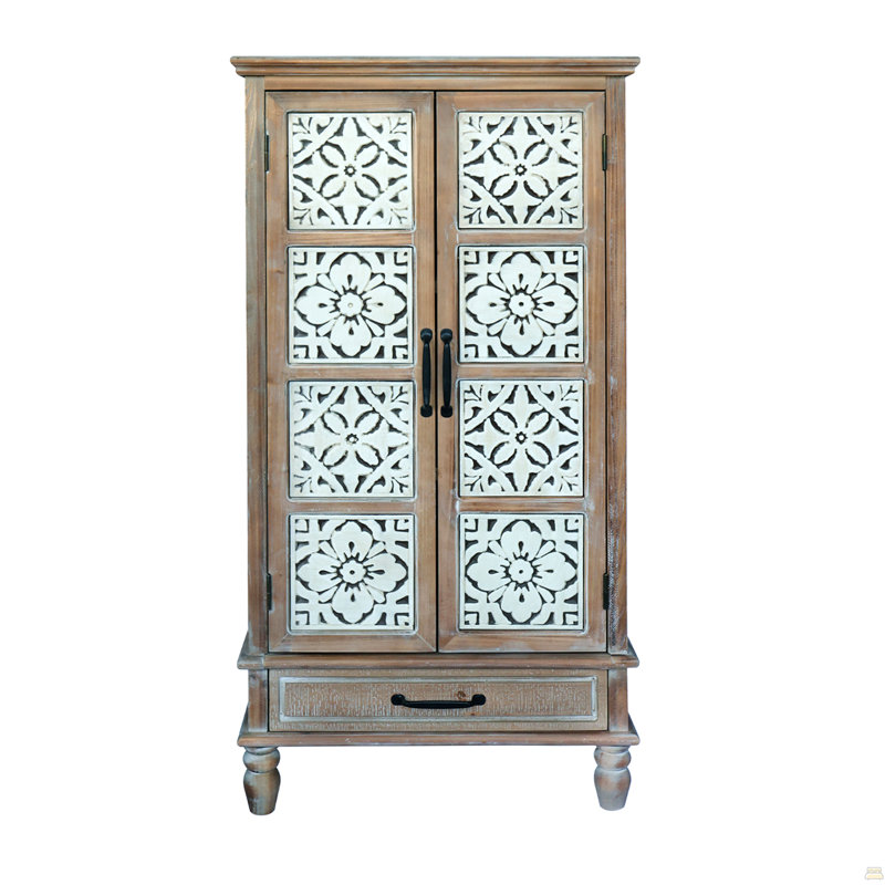 Grande armoire de rangement 55,12 po