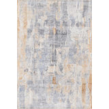 Fine Pure Silk hand-knotted Silk Beige/Gray Area Rug