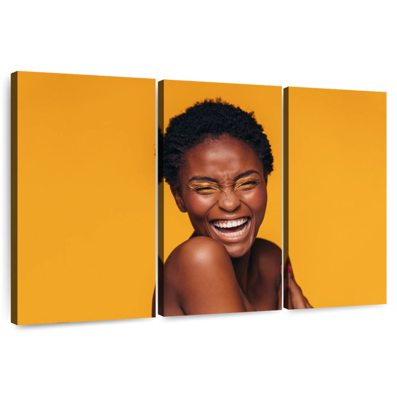 Portrait souriant de la Navette, H 24 po x l 38 po