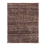 Silk Striped Area Rug