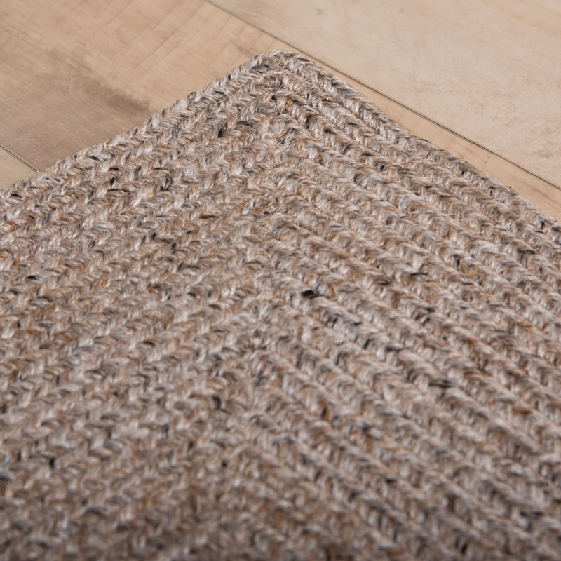Tapis 100% polyester tissé à la main, Rectangle 5 pi x 7 pi 6 po