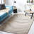 Olympia Soho Hand Tufted Wool/Cotton Abstract Rug in Beige/Gray-1651317649