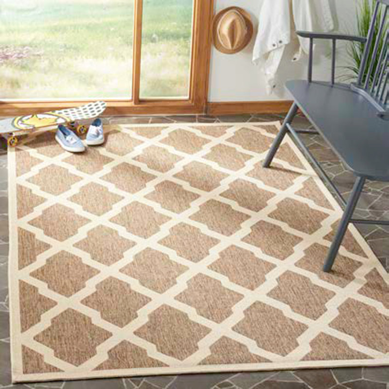 Ferrill Linden 100 Performance Geometric Rug, Rectangle 5'3" x 7'6"