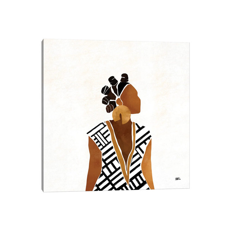 «Amara» par Bria Nicole, impression sur toile tendue, H 12 po x l 12 po x P 0,75 po