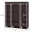Organisateur de rangement pour garde-robe de 69 po avec tissu non tissé