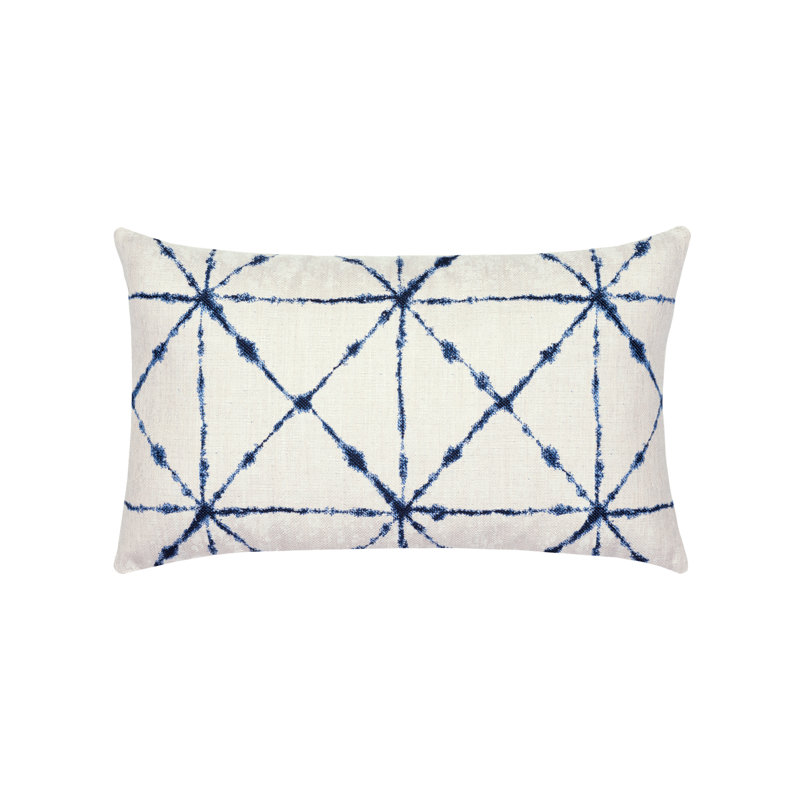 Linear Lumbar Outdoor Rectangular Sunbrella® Pillow Cover & Insert