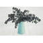 Bouquet d'eucalyptus - Toile turquoise Hygge