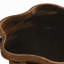 Table basse moderne en forme de nuage avec plateau en verre trempé et base en bois ondulé pour le décor du salon