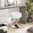 Modern Swivel Adjustable Height Accent Stool-992397486