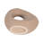 Decorative Vase Stoneware Ceramic Modern Sculptural Accent with Circular Open Center and Contemporary Artistic Silhouette for Glam Inspired Design Displays and Modern Style Arrangements-1788022165