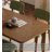 French modern-style rectangular solid wood dining table-1593617282