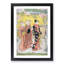 Cherry-Blossom Viewing at Shinobazu Pond by Torii Kiyonaga - Framed Print-55621322-55621325