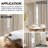 100% Blackout Curtains with Double Layer, Full Light Blocking, Thermal Insulation, Back Tab Drapes (Set of 2)-2122684486-2122684488