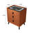 Aeddon Solid Wood Smart Nightstand with Wireless Charging, USB Ports, and Bluetooth Speaker-1314568862