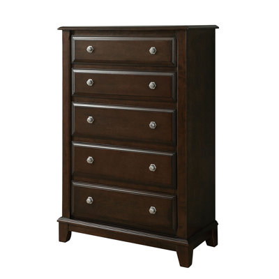 Adal Transitional 5 Drawer Chest