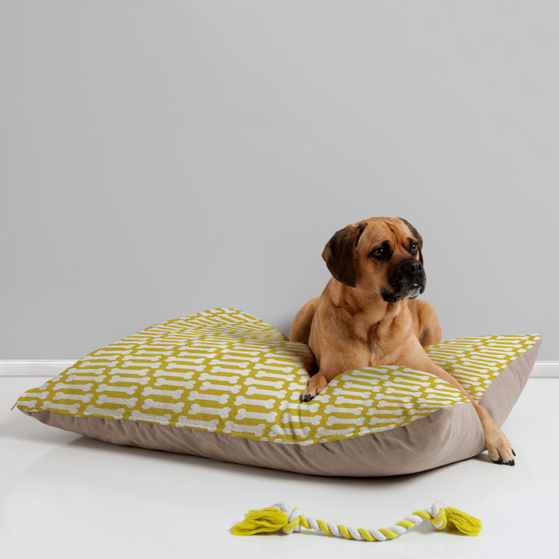 Coussin pour chien chartreus os