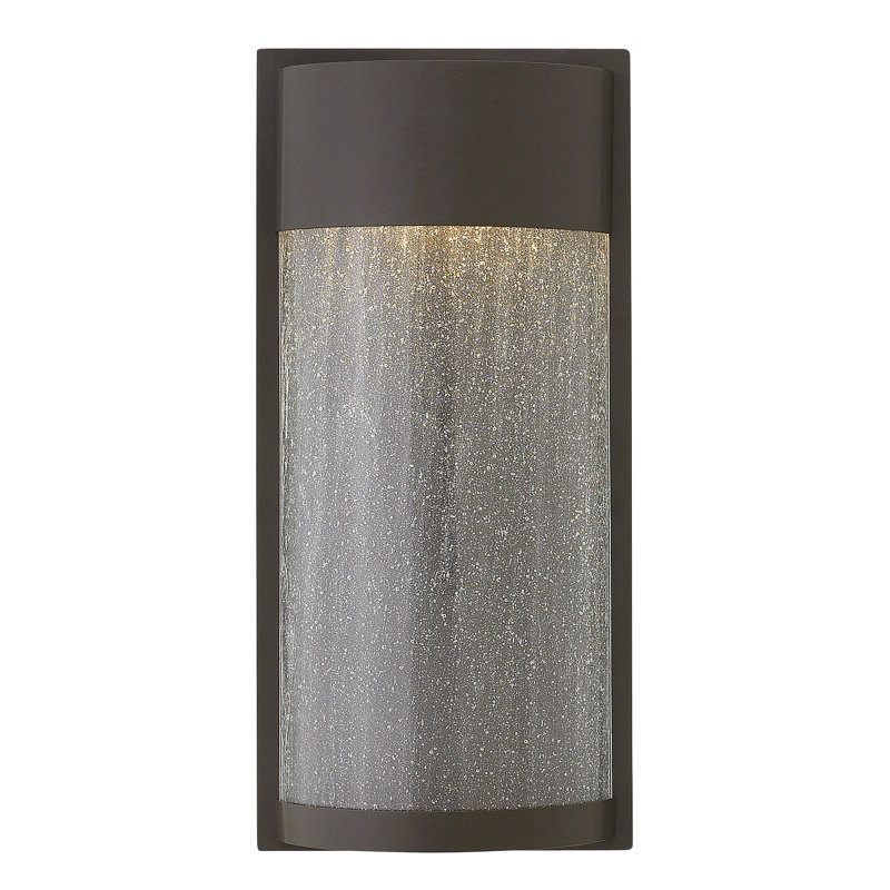 Shelter LED Outdoor Flush Mount, 18" H x 8.5" W, Buckeye Bronze