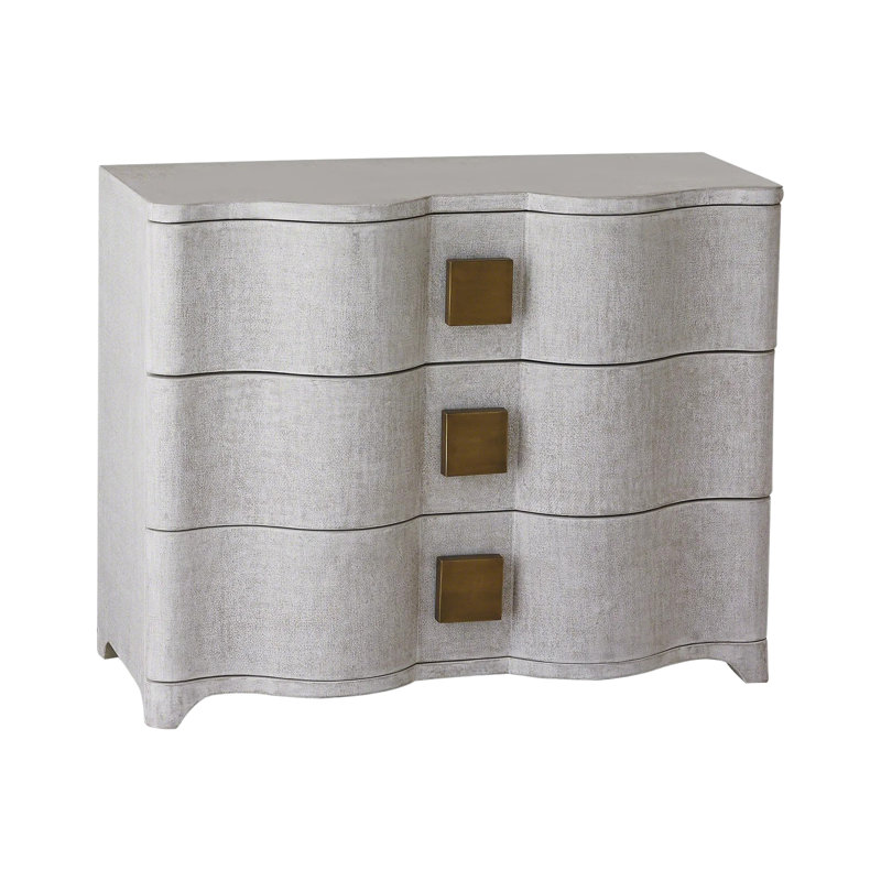 Toile Linen Chest, White