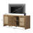 Boho TV Stand With 4 Rattan Storage Cabinets,  Farmhouse TV Entertainment Center For Tvs Up To 65''-1549530151