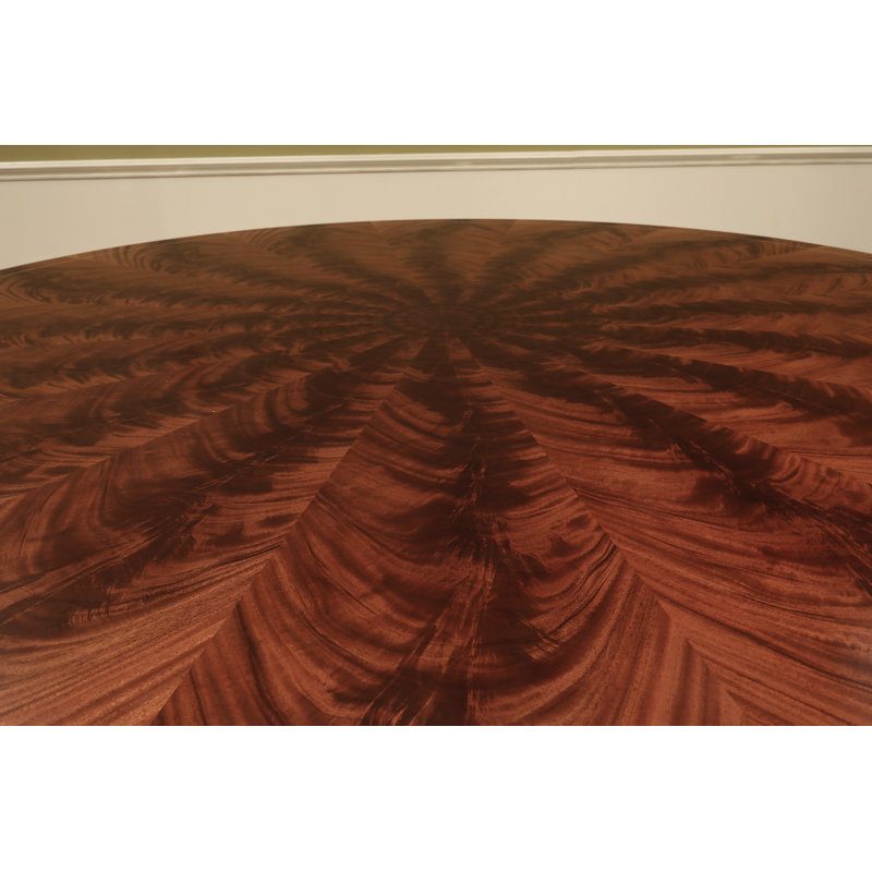  Round Mahogany Dining Table Seats 10-12 People
