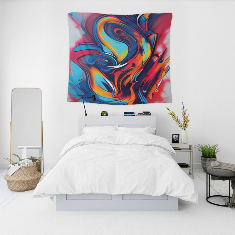Tapisserie murale, H 88 po x l 104 po