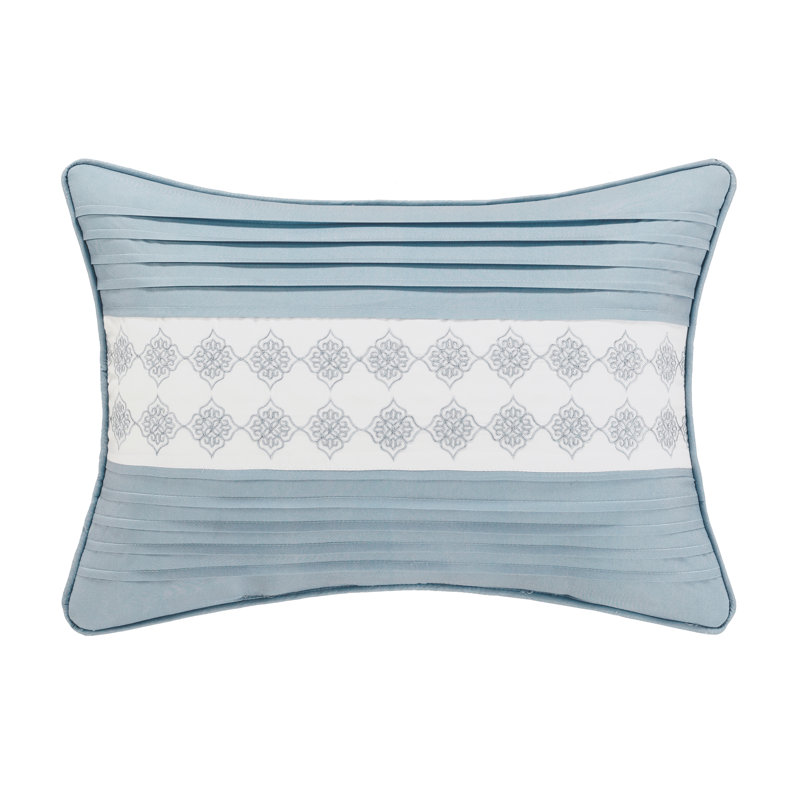 Trilogy Boudoir Decorative Throw Pillow Blue