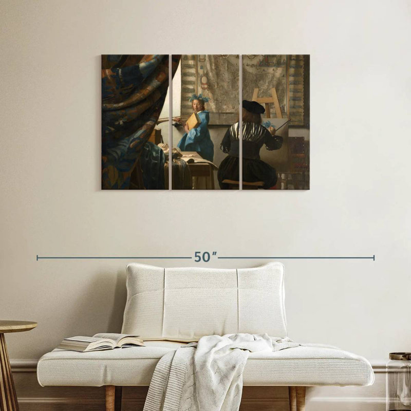Senne, l'art de peindre, H 24 po x l 38 po
