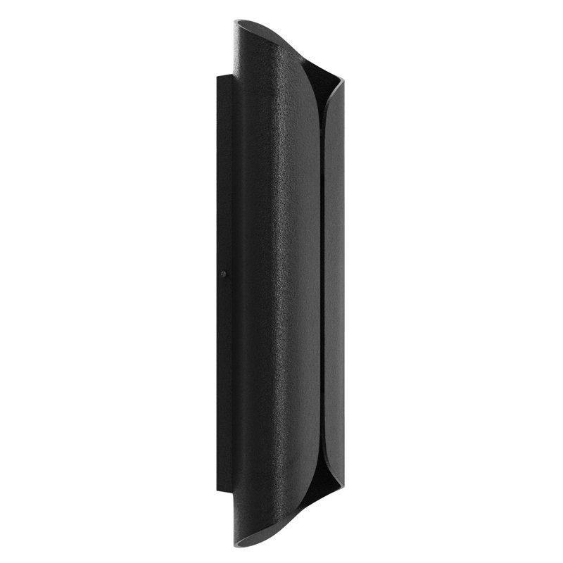 Avenue Outdoor Black Wall Sconce, 20" H x 6" W x 3" D