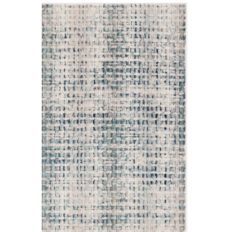 Tapis d'intérieur / extérieur Rainbow Performance Abstract, Rectangle 4 pi x 6 pi