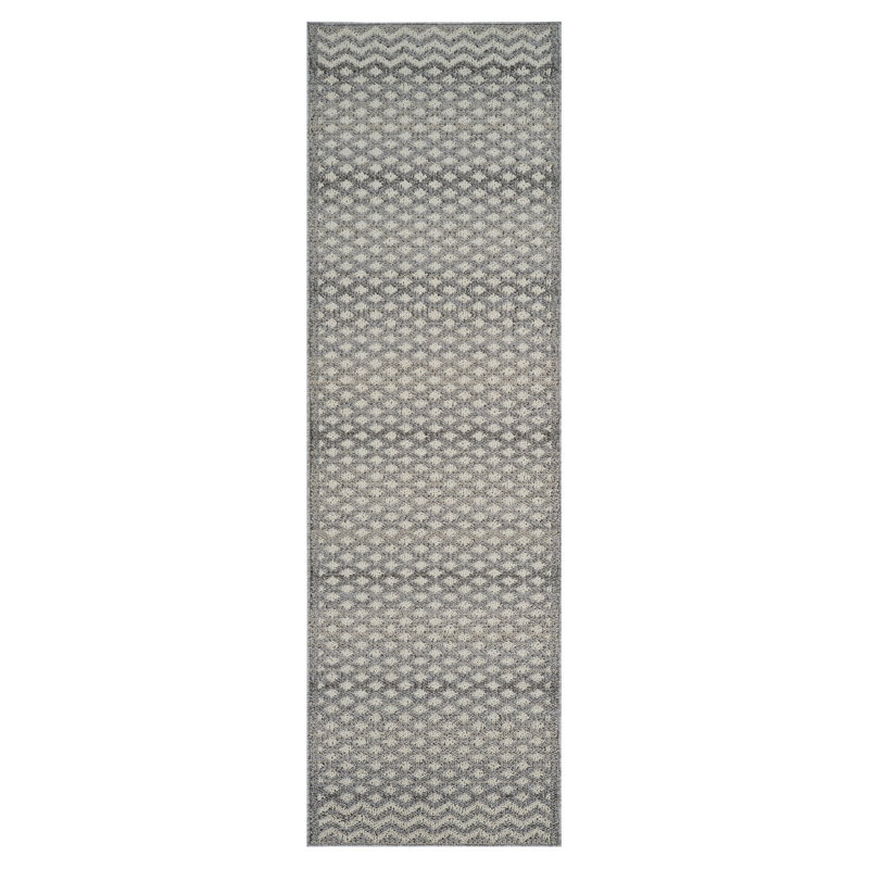 Tapis marocain gris et beige 8 pi