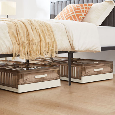 Plastic Underbed Storage Set of 2