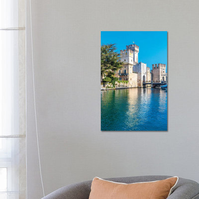 Sirmione Castle, Italy by Nejdet Duzen - Wrapped Canvas Print