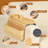 Bamboo Foldable Sofa Armrest Tray With Storage