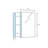 Senza 15" W x 52" H Surface/Recessed Mount Rectangular Bathroom Mirrored Medicine Cabinet
