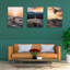 3 Piece Wrapped Canvas Print-1293336916