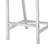Selmir Stool in Chrome and Clear-1662213526